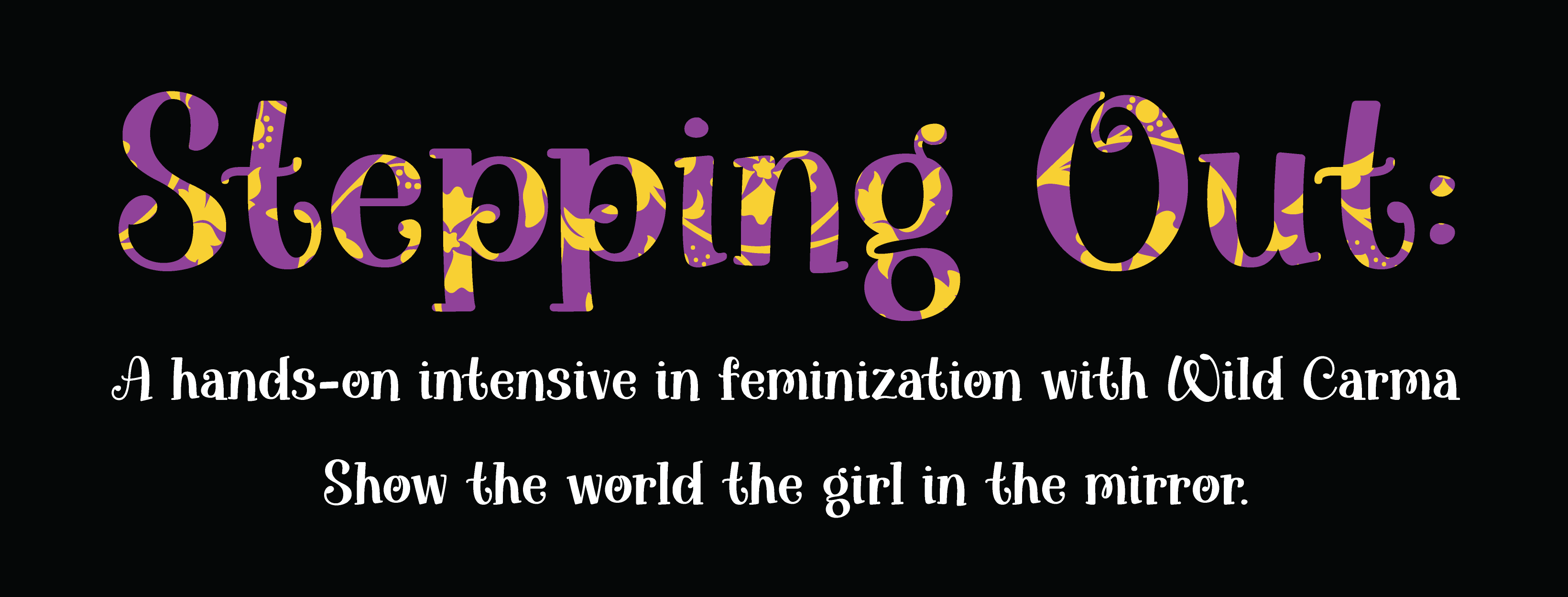 Stepping Out banner